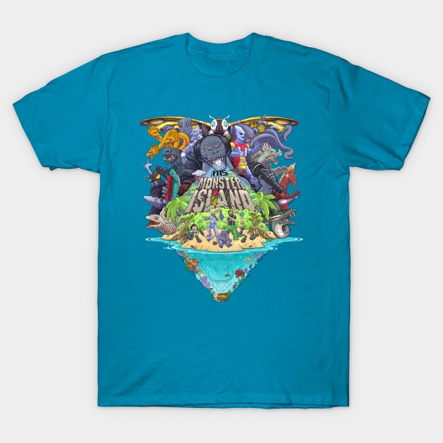 YHS on Monster Island T-Shirt by starwheelbooks